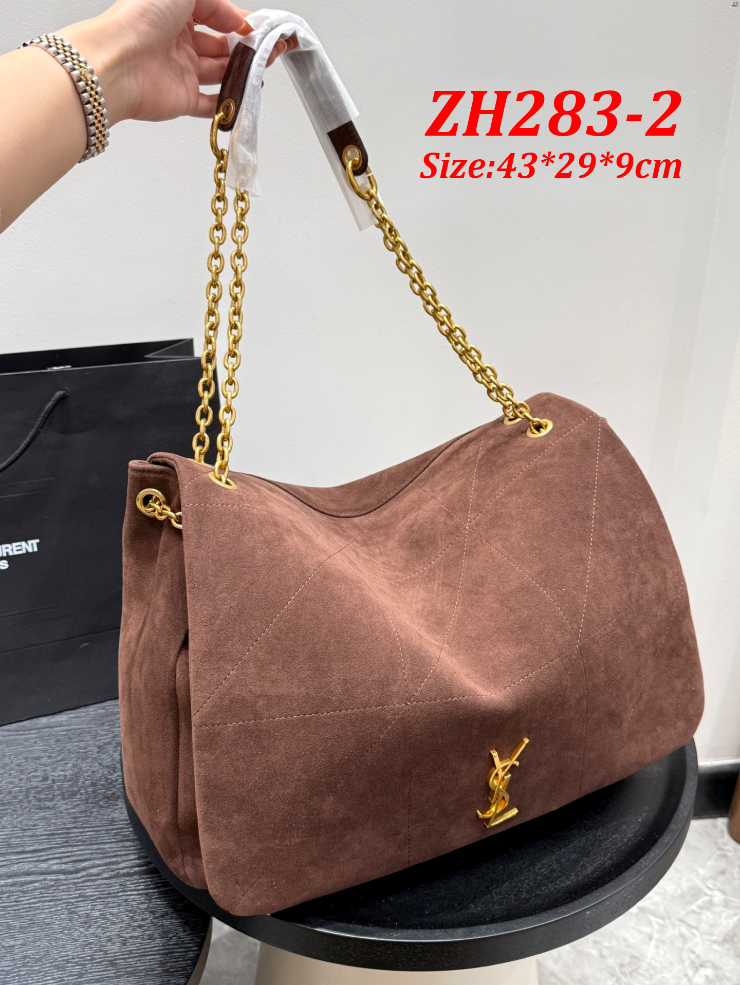 תיק זמש גדול איב סן לורן – תמונה 5