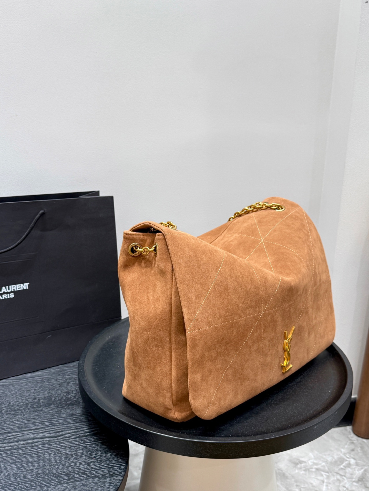 תיק זמש גדול איב סן לורן – תמונה 10