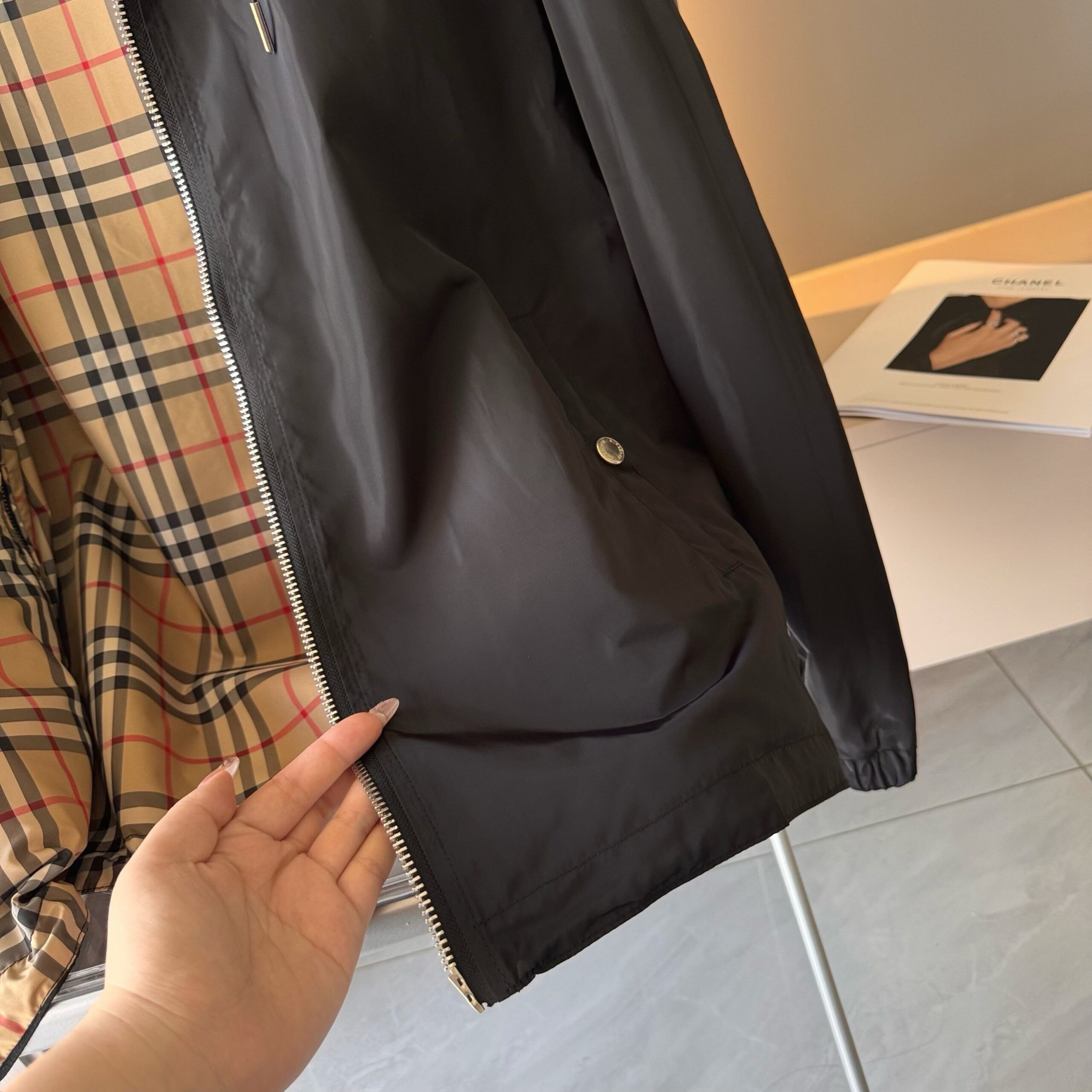 מעיל קל ברברי – תמונה 8