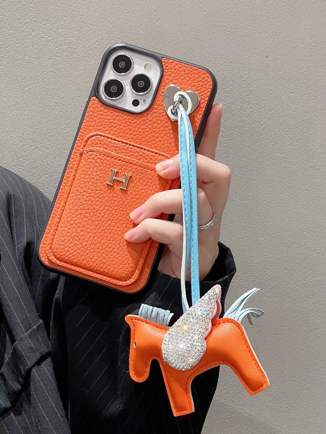 כיסוי מגן מעור הרמס לאייפון – תמונה 9