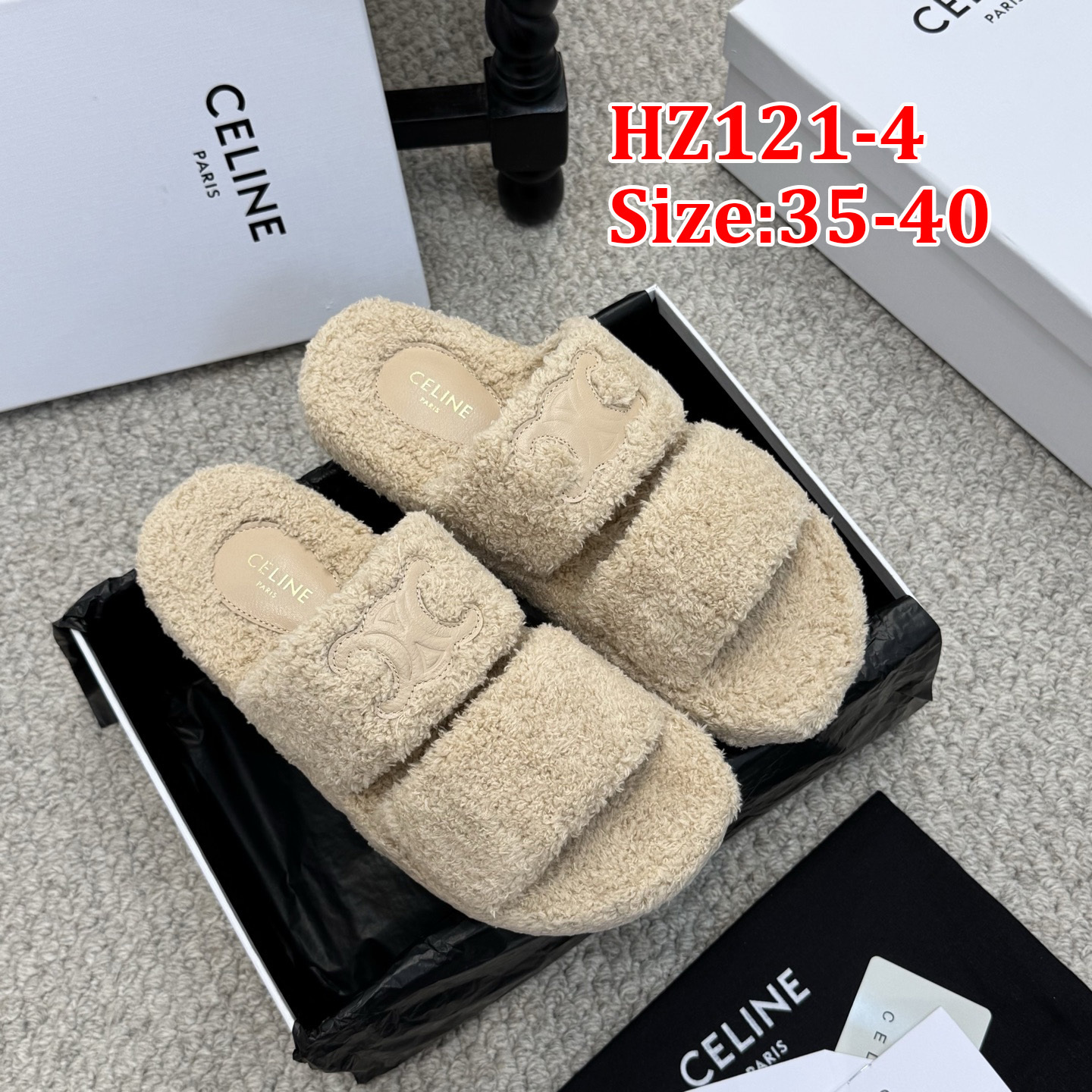 כפכפים פרוותיות סלין – תמונה 6