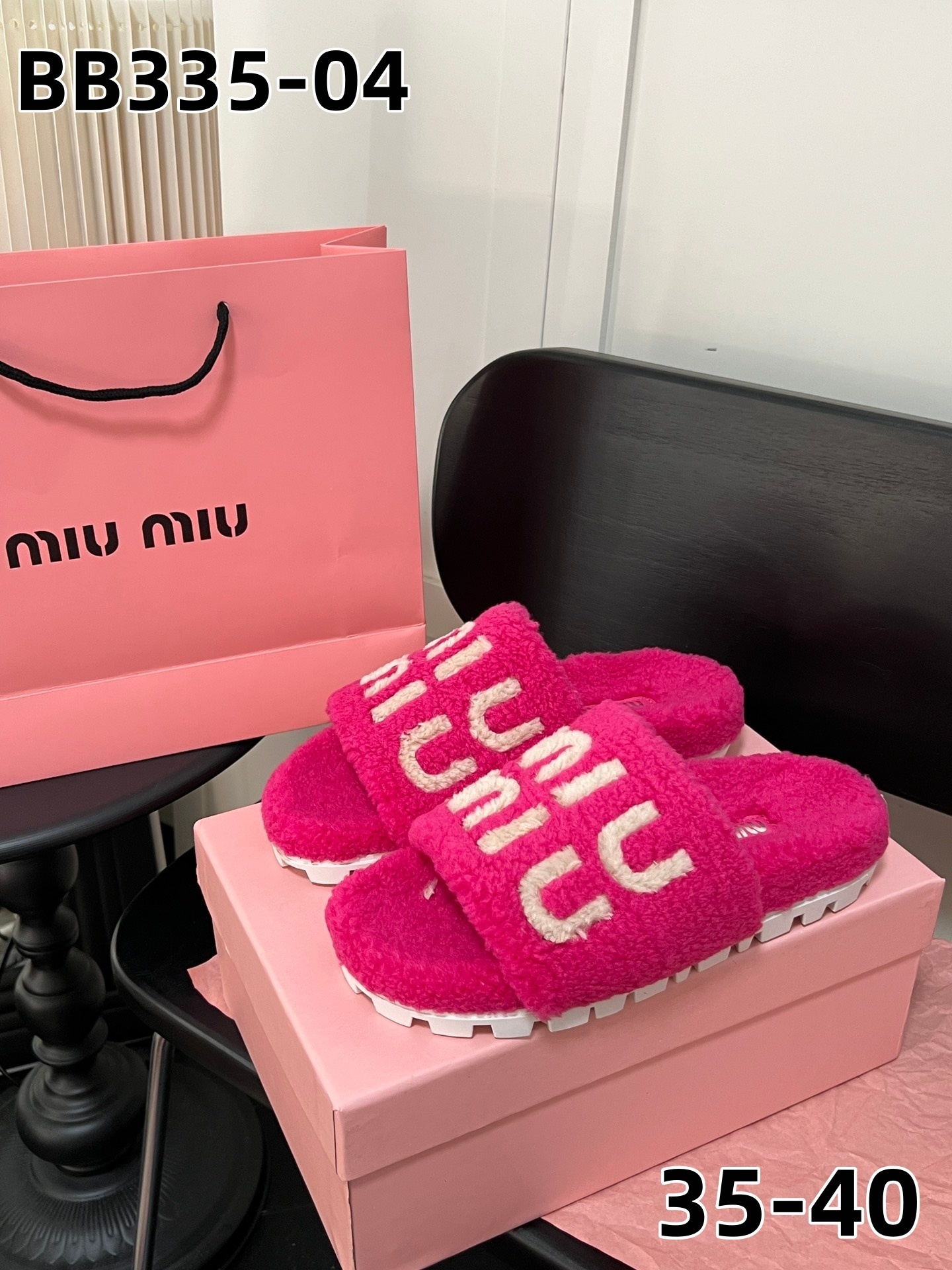 כפכפים פרוותיים מיו מיו – תמונה 6