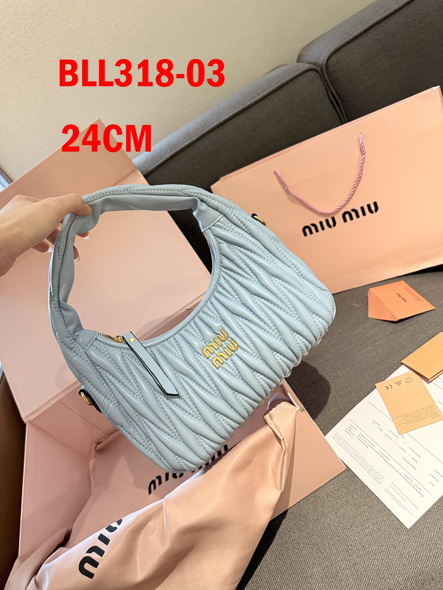 תיק יד מיו מיו – תמונה 4