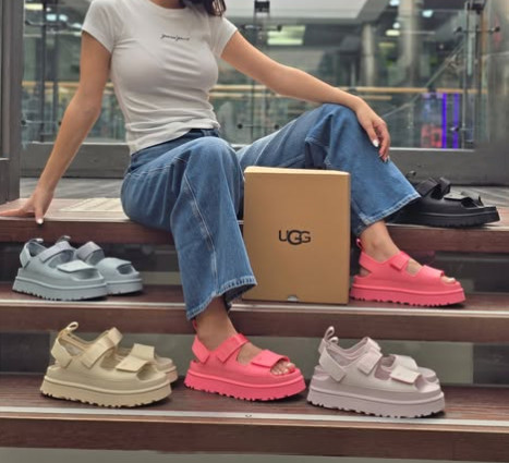 סנדלים UGG פלטפורמה