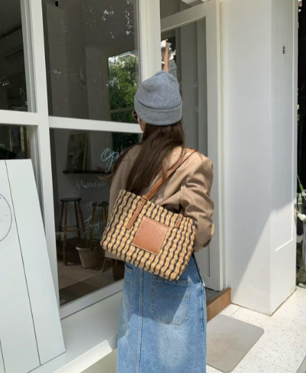 תיק קש LOEWE – תמונה 7