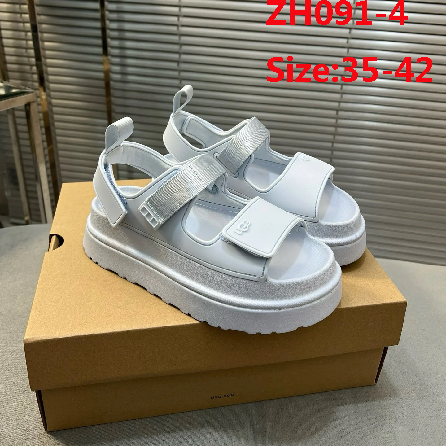 סנדלים UGG פלטפורמה – תמונה 6