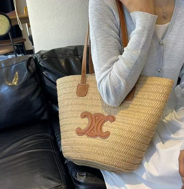 תיק קש סלין