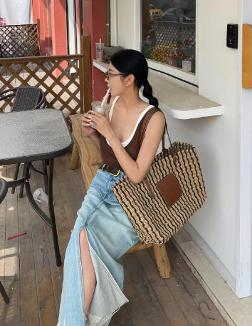 תיק קש LOEWE – תמונה 8