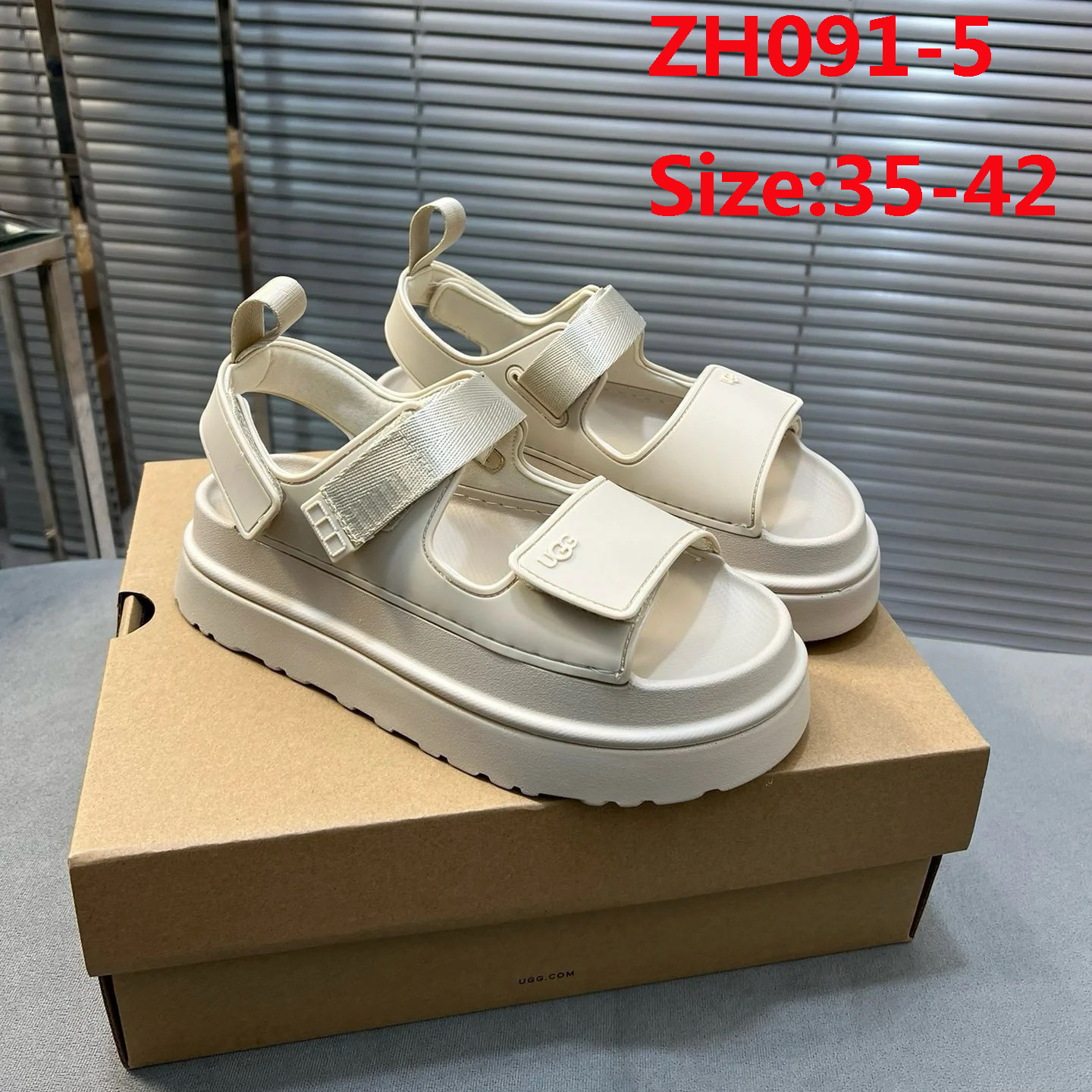 סנדלים UGG פלטפורמה – תמונה 7