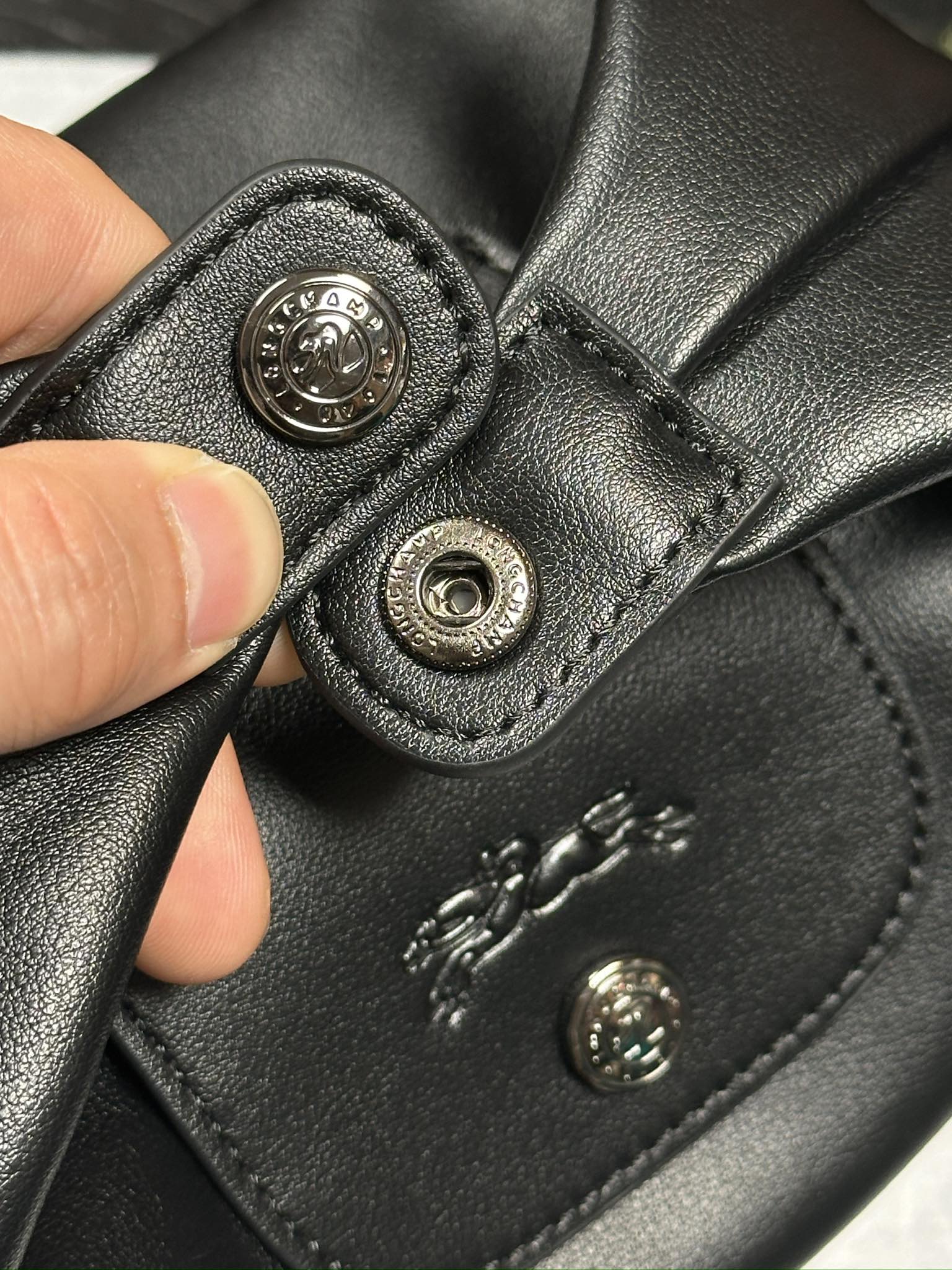 תיק יד לונגשאמפ מעור – תמונה 10