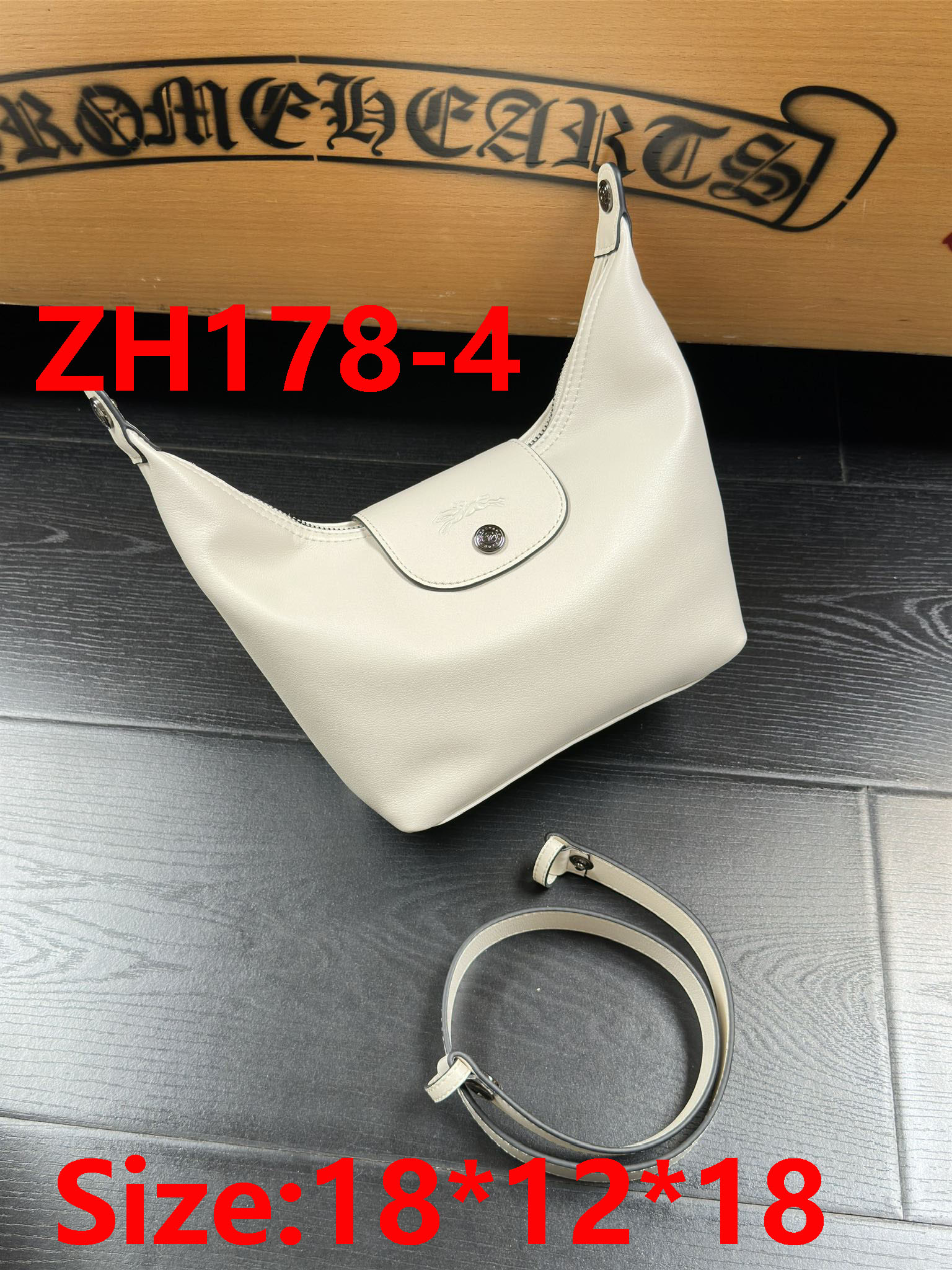 תיק יד לונגשאמפ מעור – תמונה 6