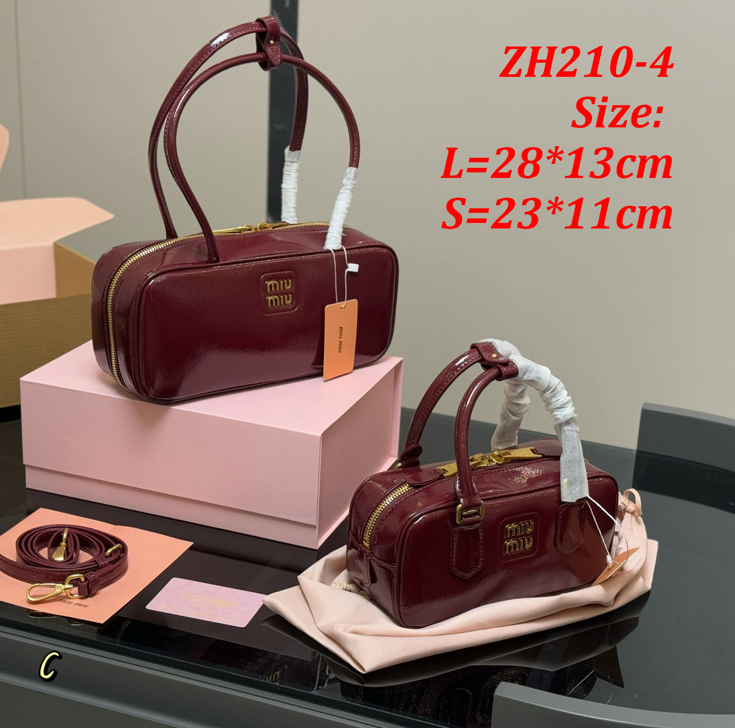 תיק צד מיו מיו – תמונה 7