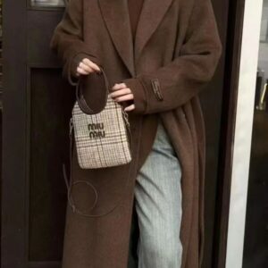 תיק משובץ מיו מיו