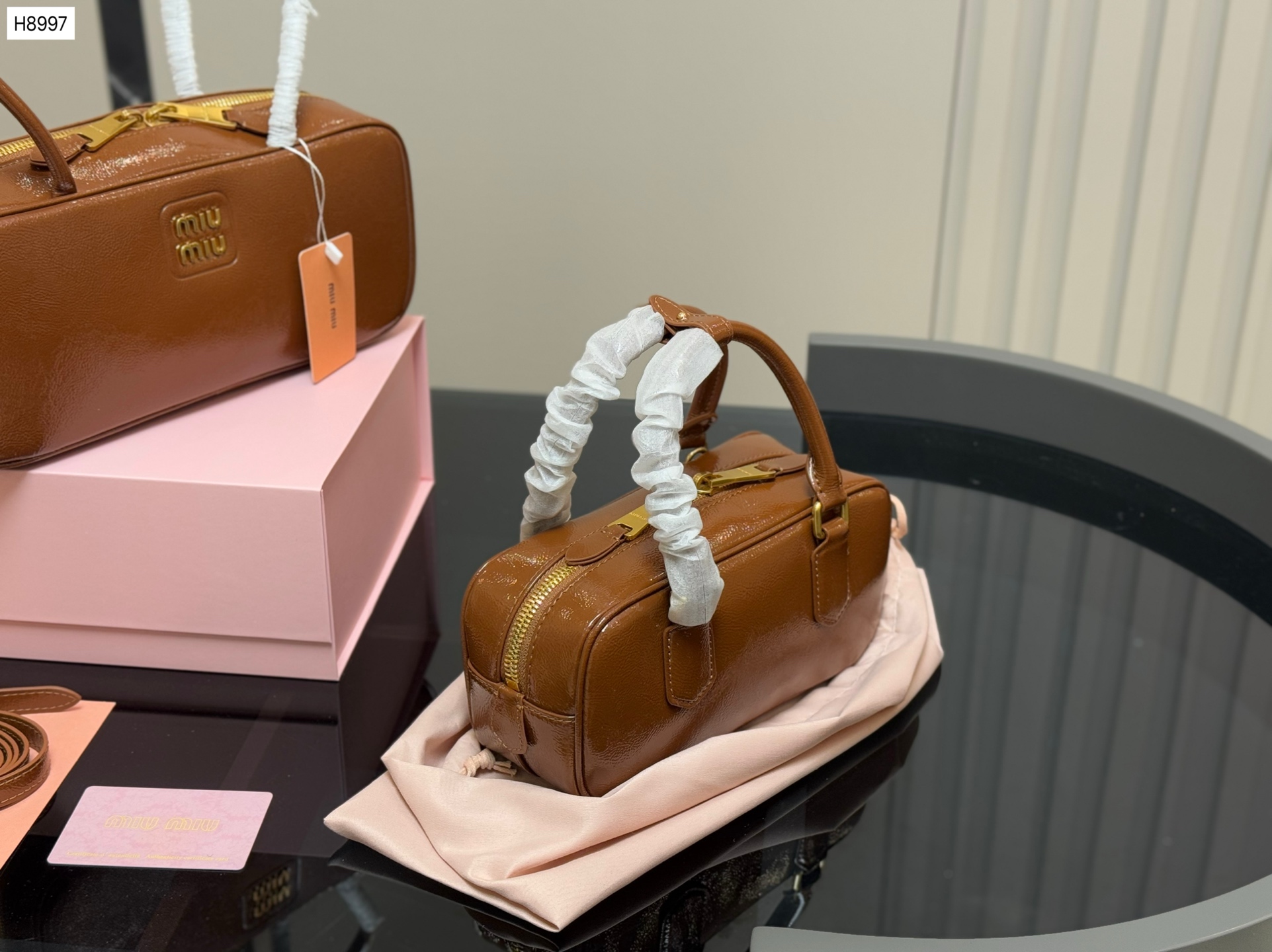 תיק צד מיו מיו – תמונה 8