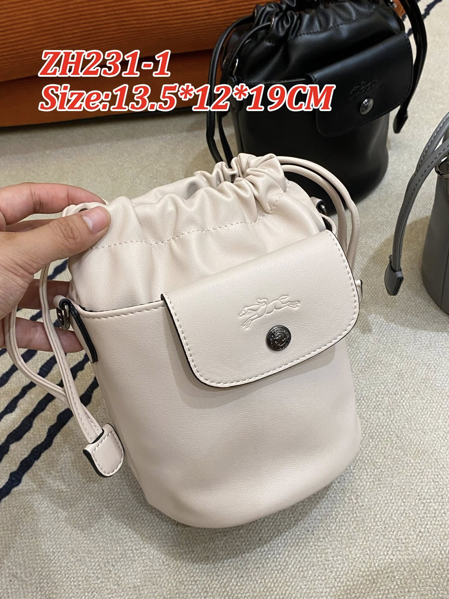 תיק מיני לונגשאמפ מעור – תמונה 4