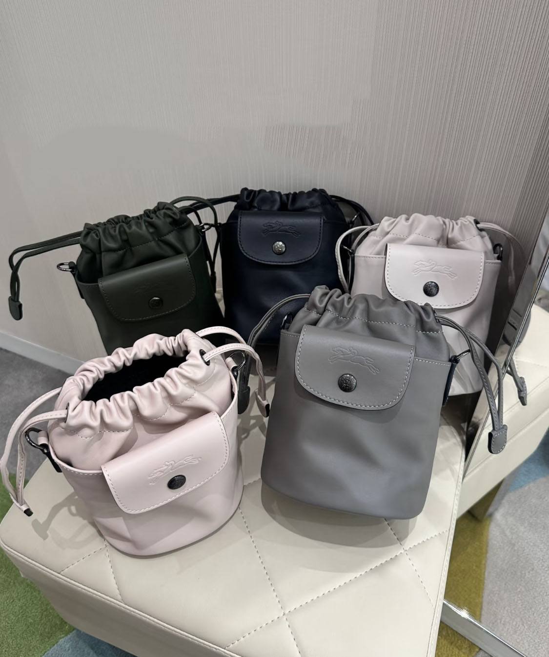 תיק מיני לונגשאמפ מעור – תמונה 3