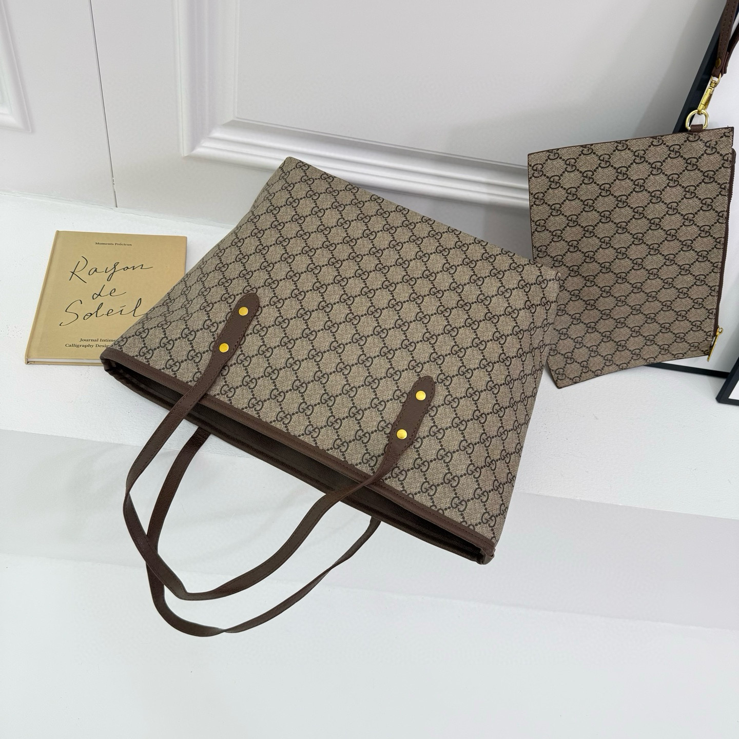 תיק צד גוצי כולל ארנקון – תמונה 8