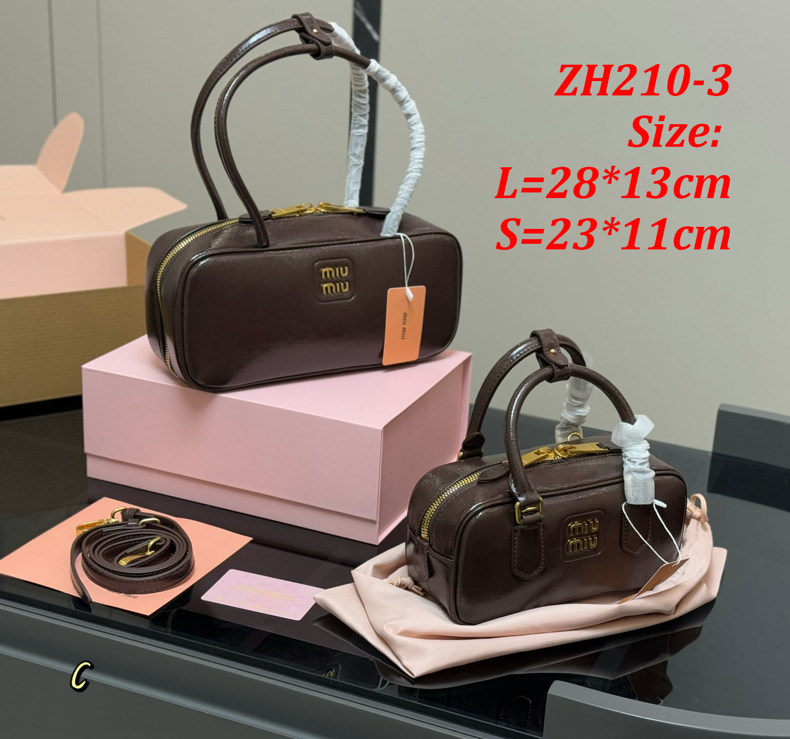 תיק צד מיו מיו – תמונה 6