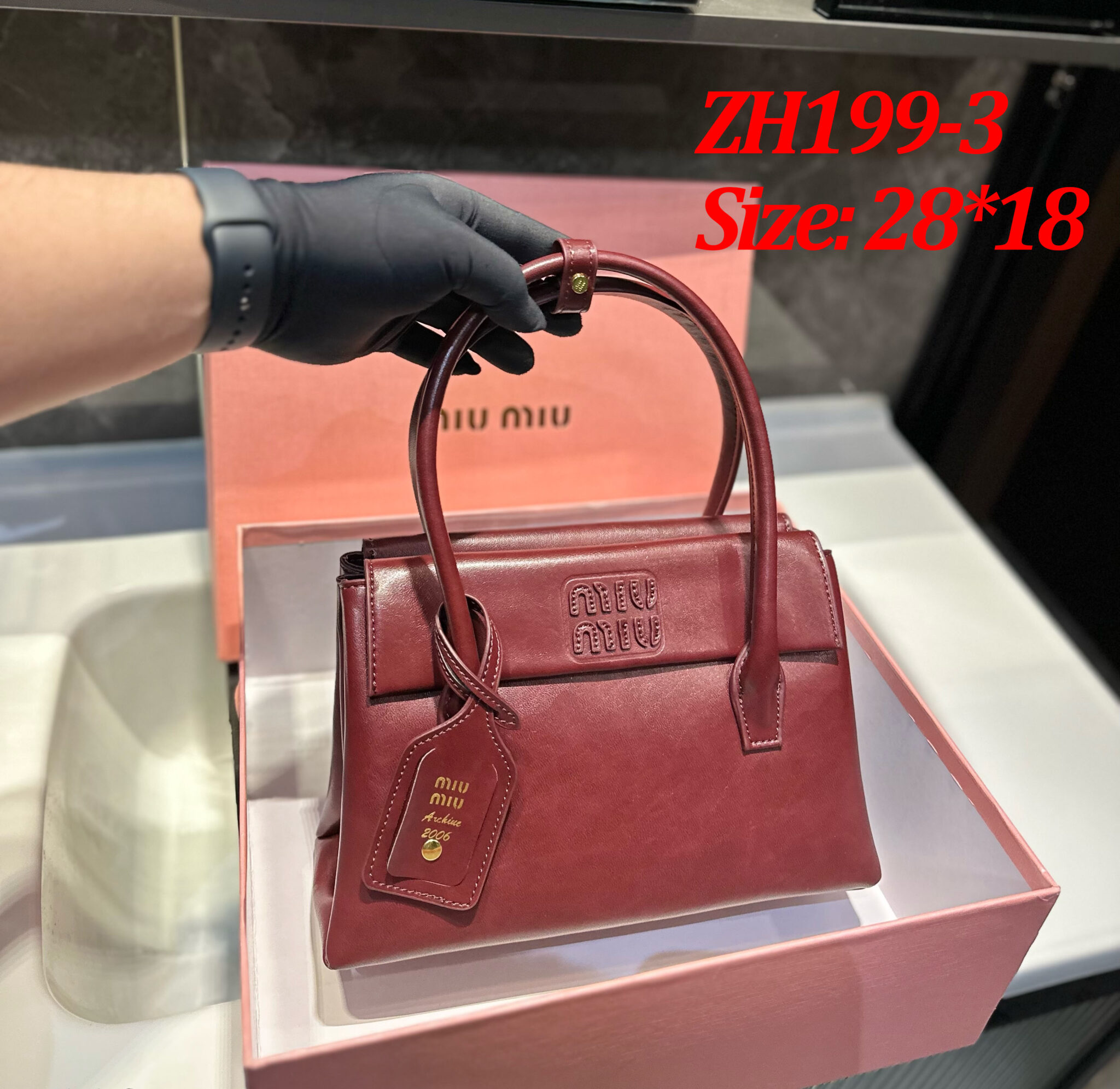 תיק יד מיו מיו – תמונה 5