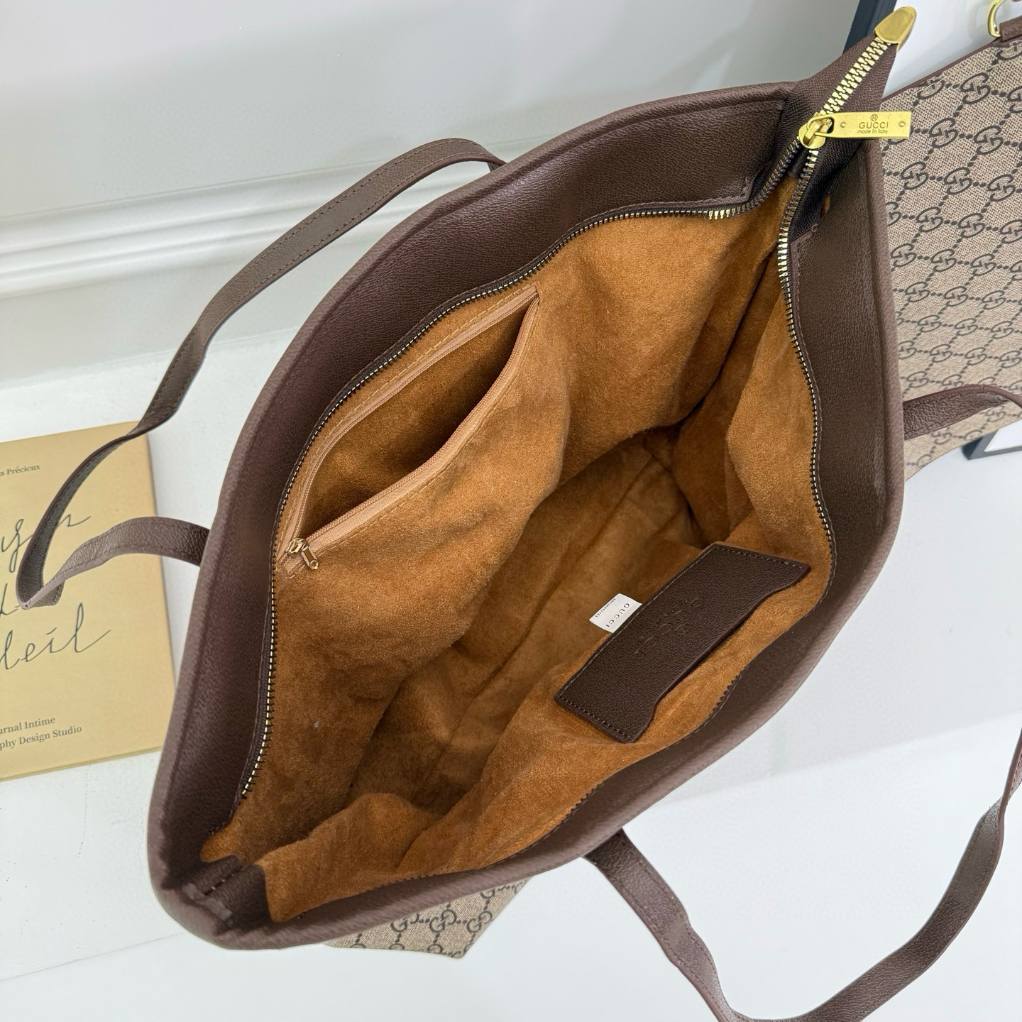 תיק צד גוצי כולל ארנקון – תמונה 5