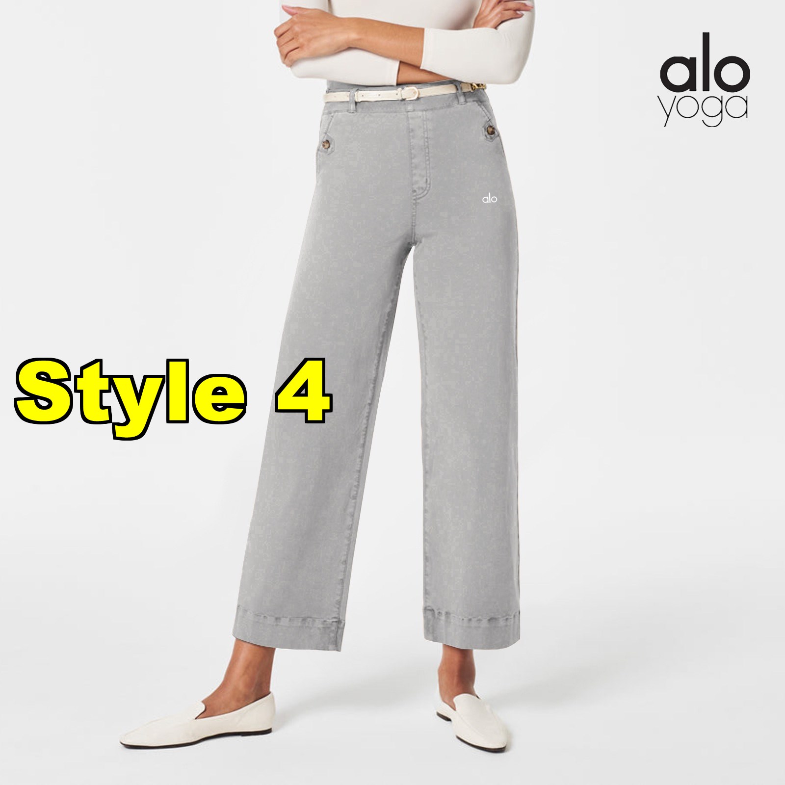 מכנס פנאי אלו יוגה – תמונה 6