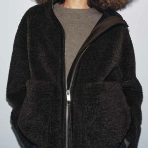 ז'קט דמוי פרווה זארה