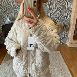 מעיל מרופד זארה