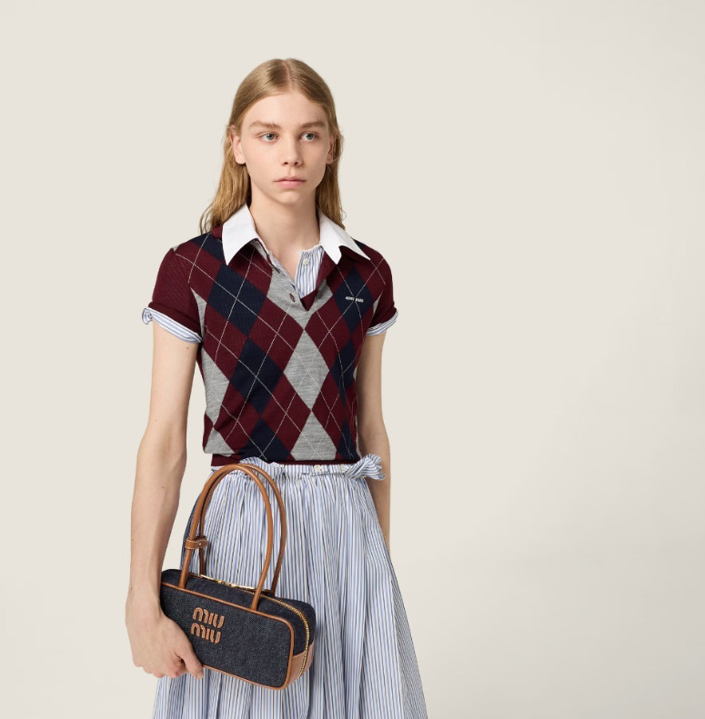 תיק כתף מיו מיו – תמונה 6