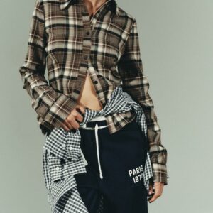 חולצה משובצת זארה