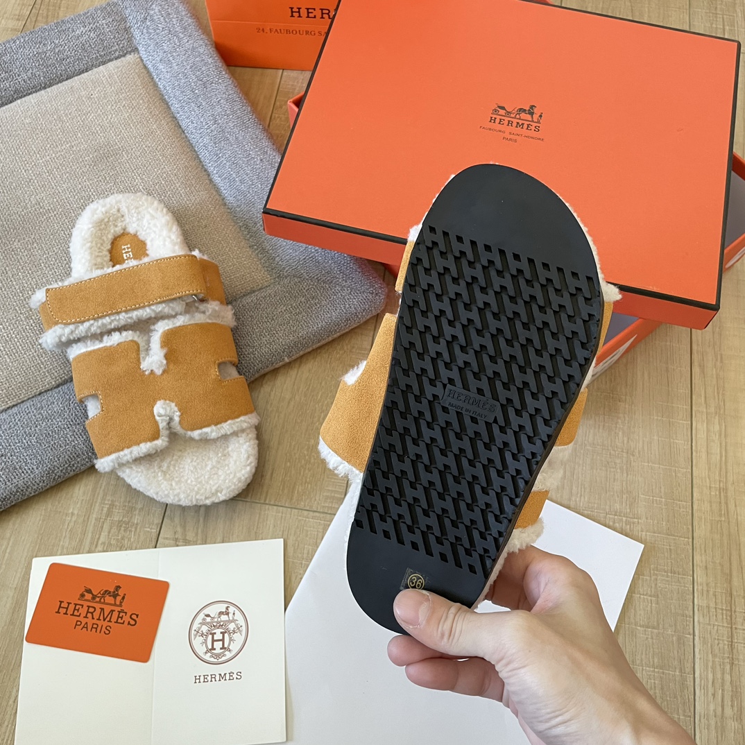 כפכפים פרוותיות הרמס – תמונה 13