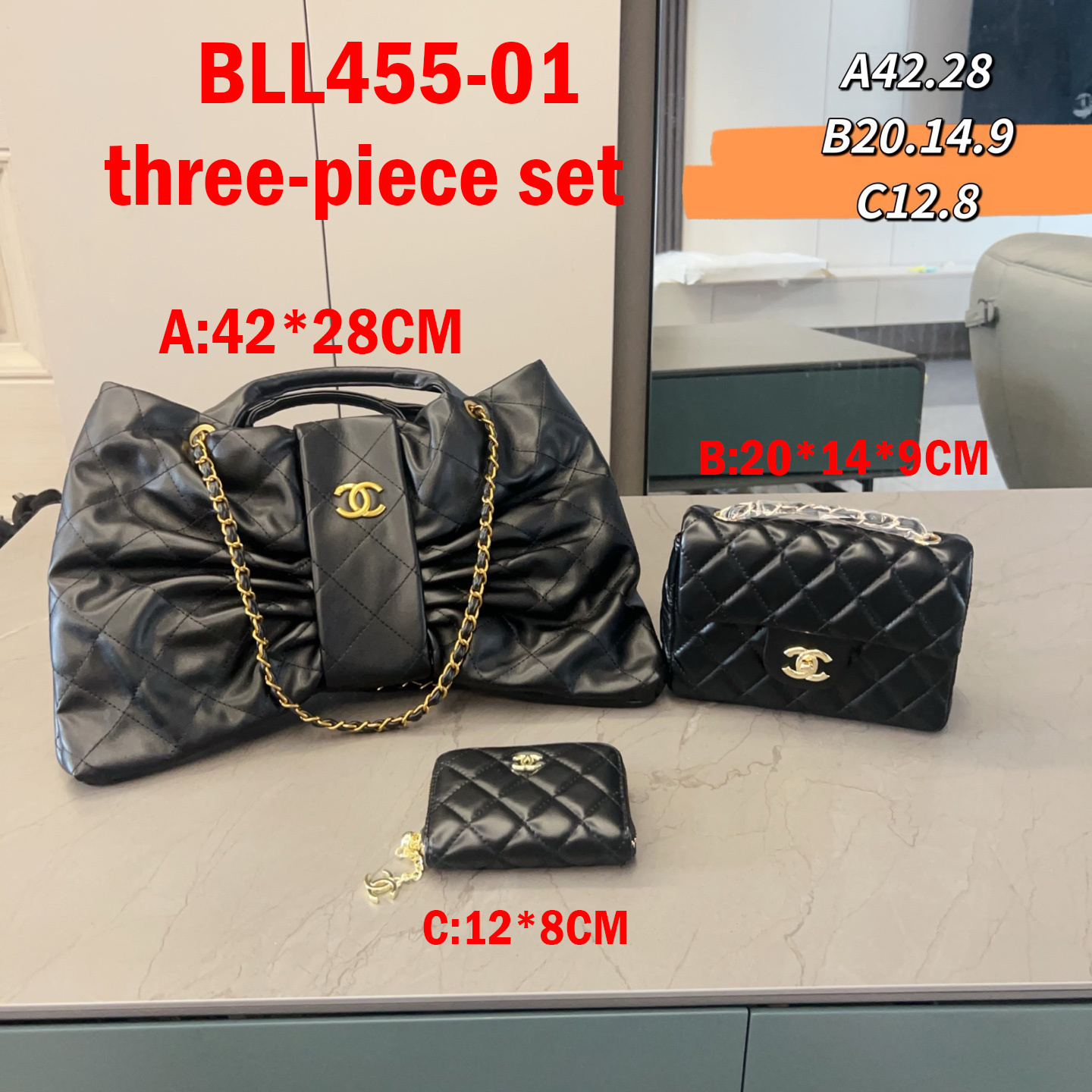 סט הפפיון שאנל – תמונה 3