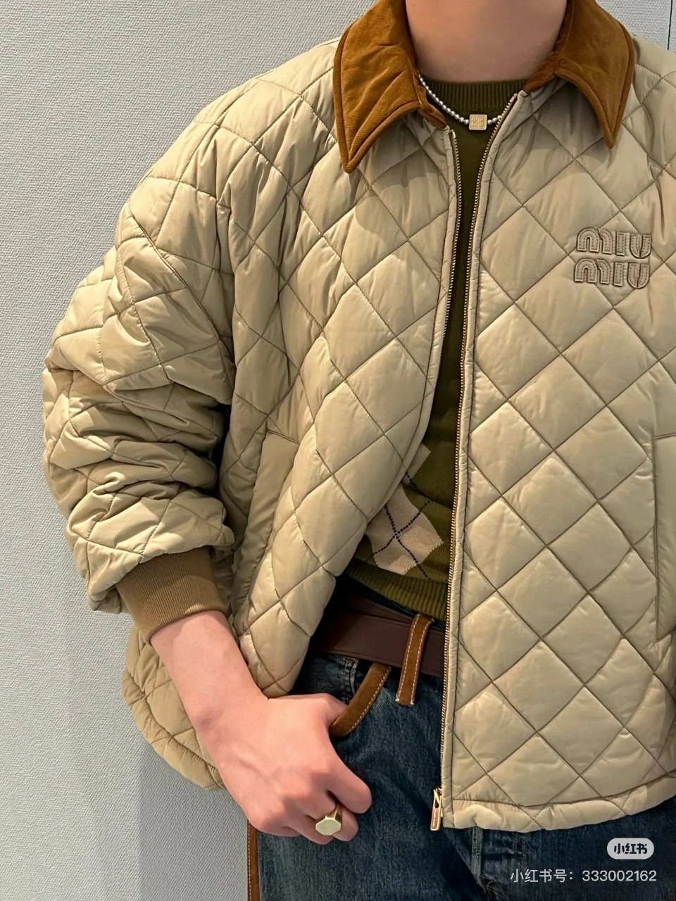 מעיל מיו מיו