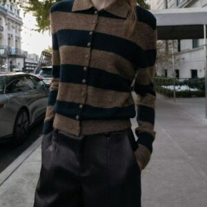 קרדיגן פסים זארה