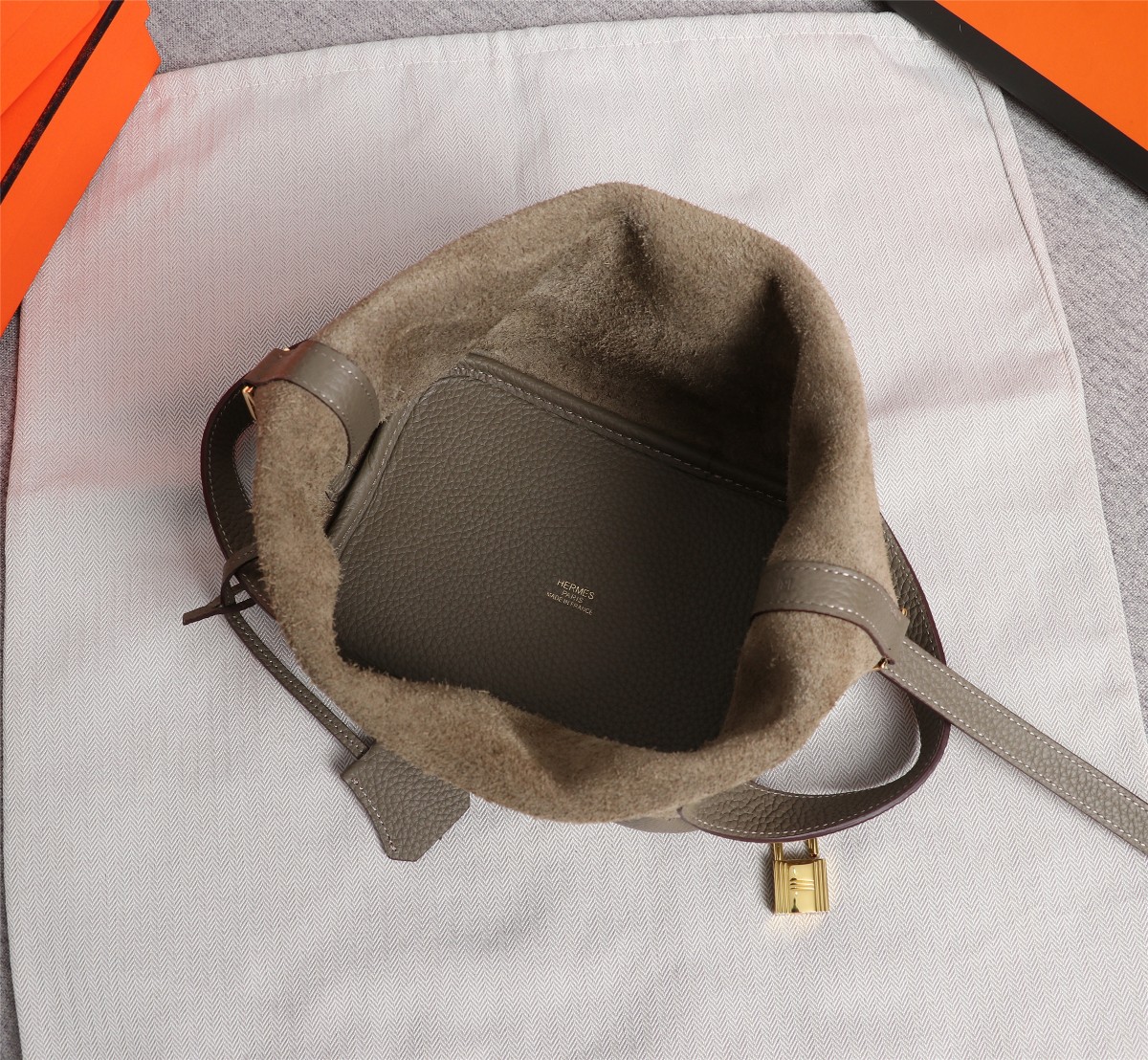 תיק צד הרמס מעור – תמונה 11