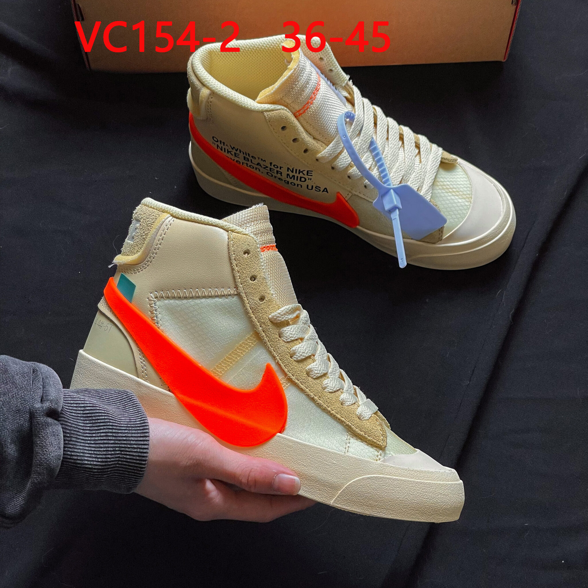 נייק בלייזר שתפ אוף וויט – תמונה 4