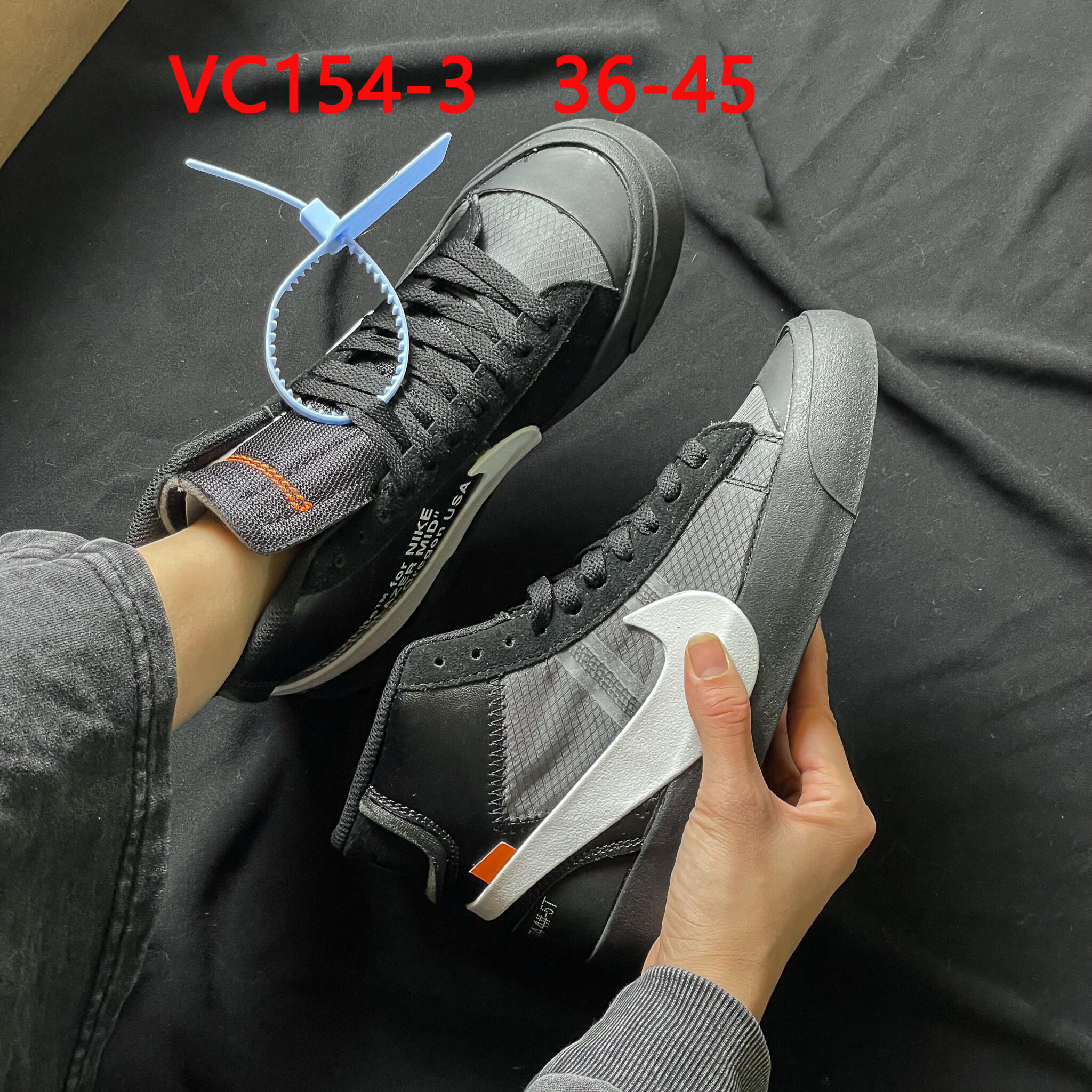 נייק בלייזר שתפ אוף וויט – תמונה 5