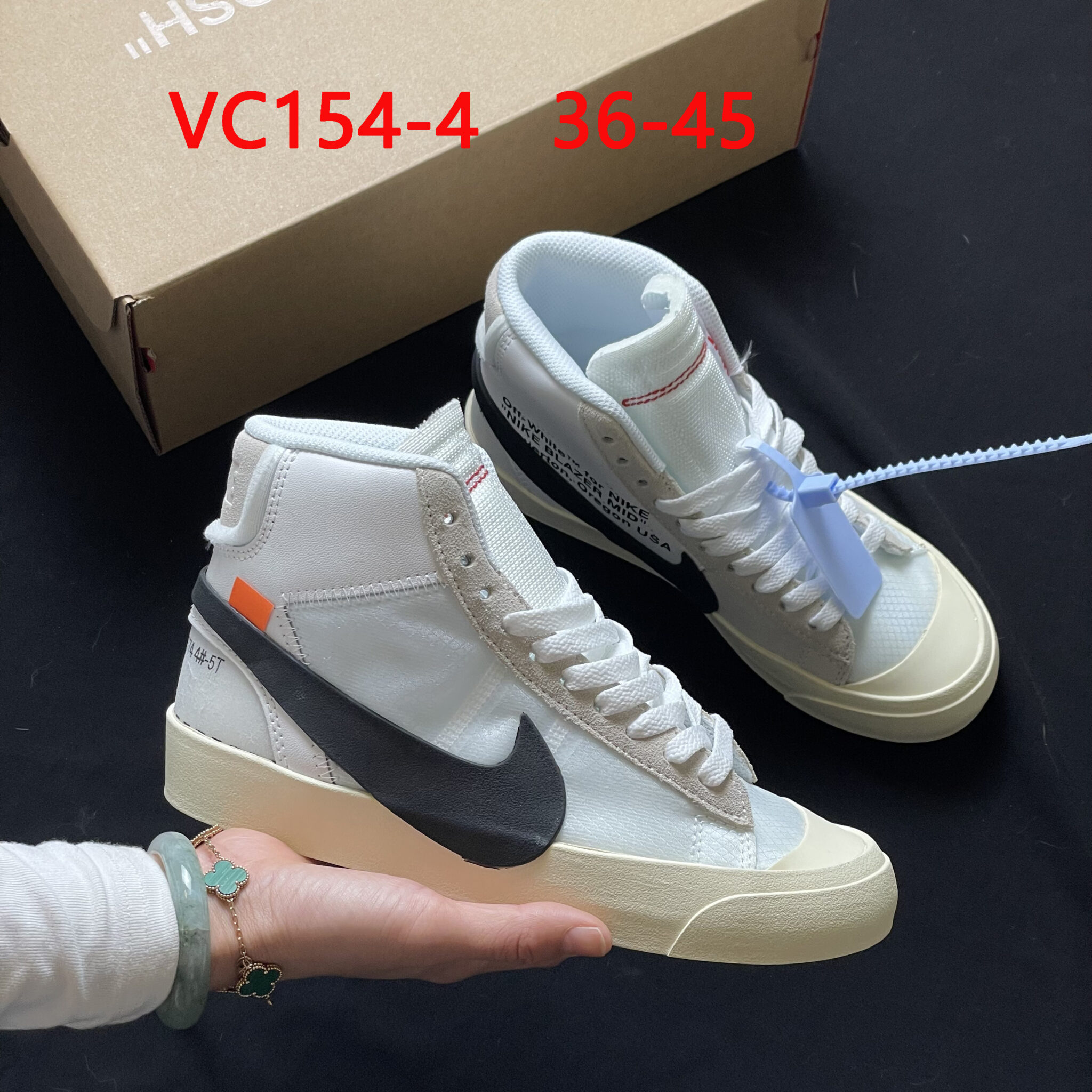 נייק בלייזר שתפ אוף וויט – תמונה 6