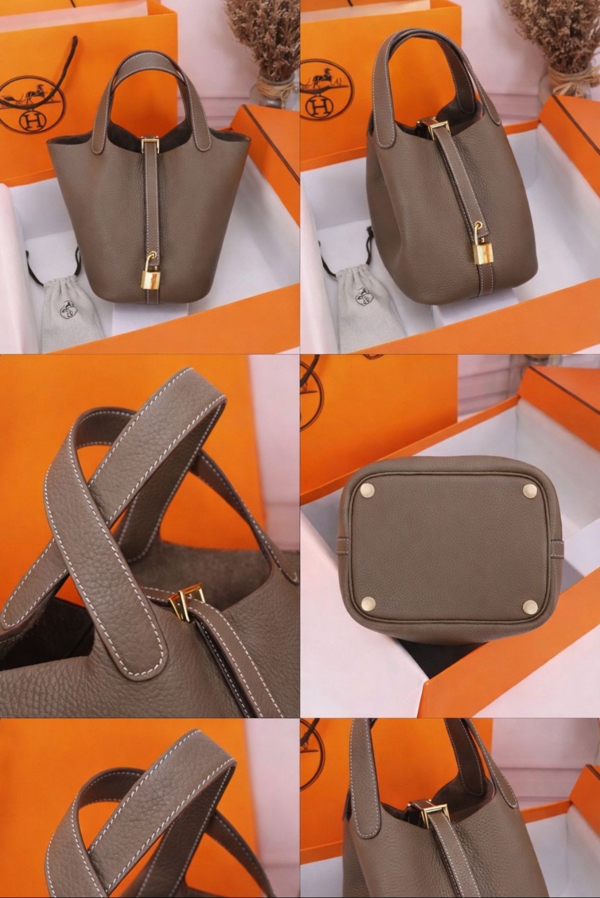 תיק צד הרמס מעור – תמונה 3