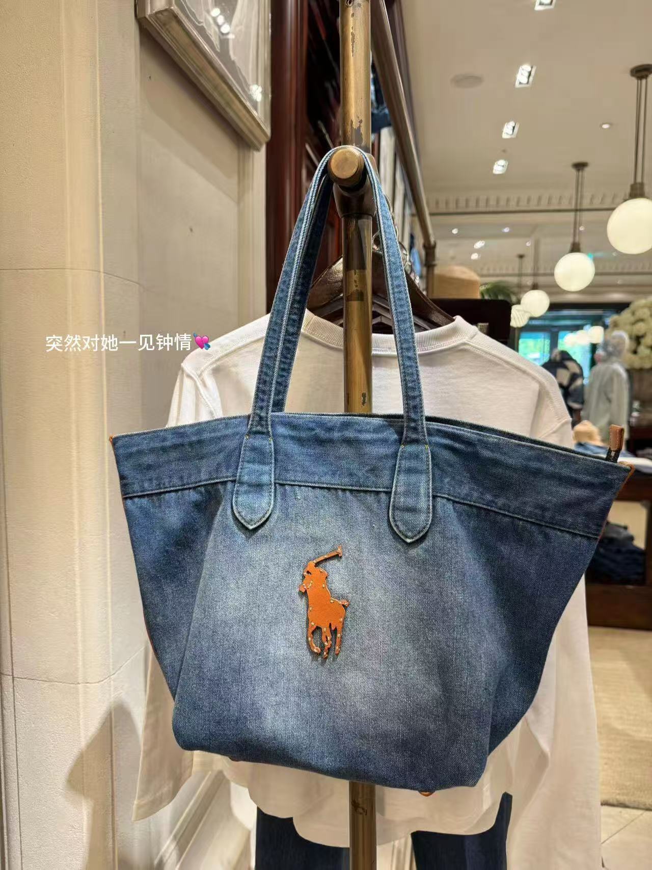 תיק כתף ג'נס ראלף לורן – תמונה 4