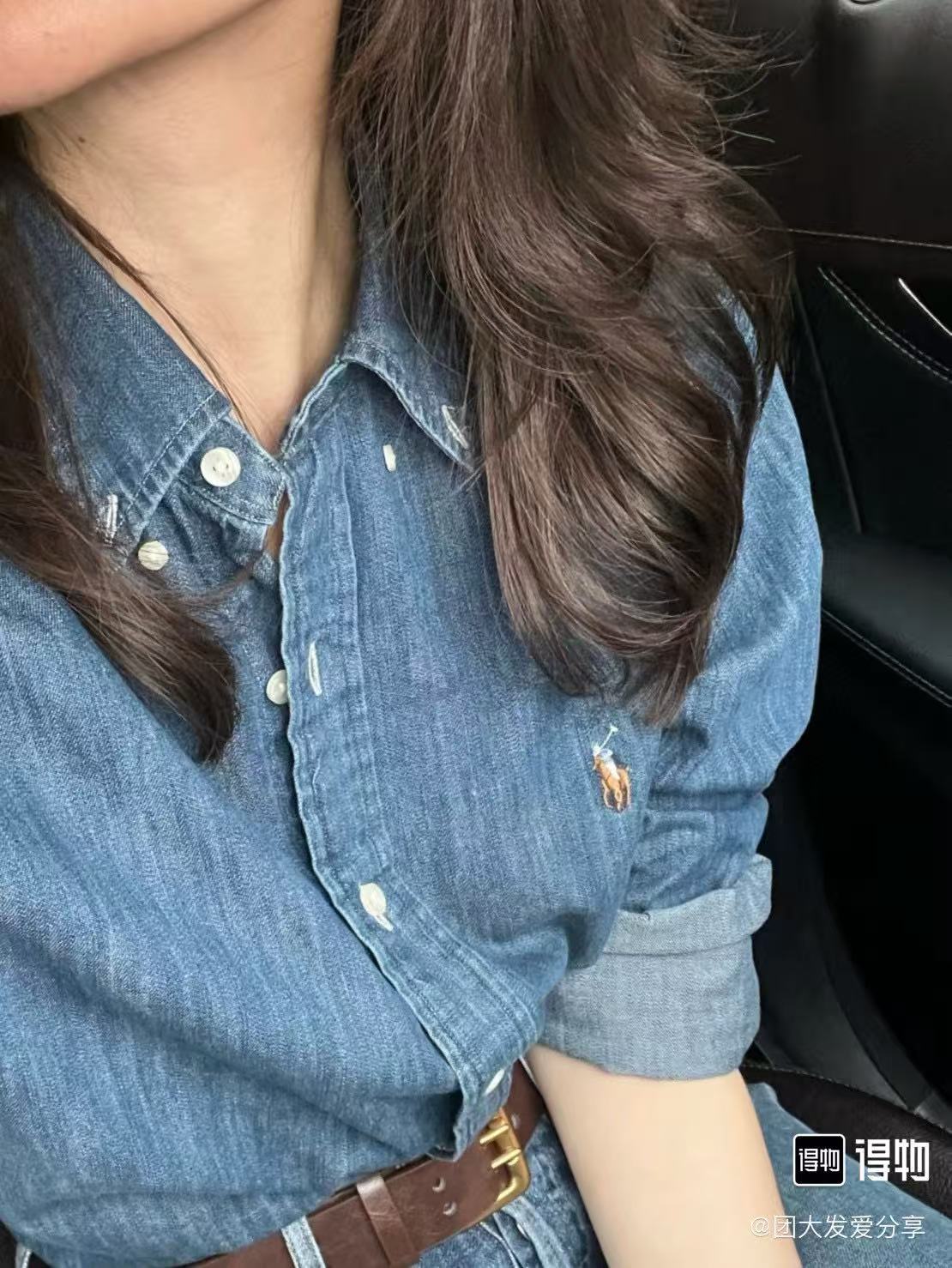 חולצת ג'נס ראלף לורן לו ולך – תמונה 6