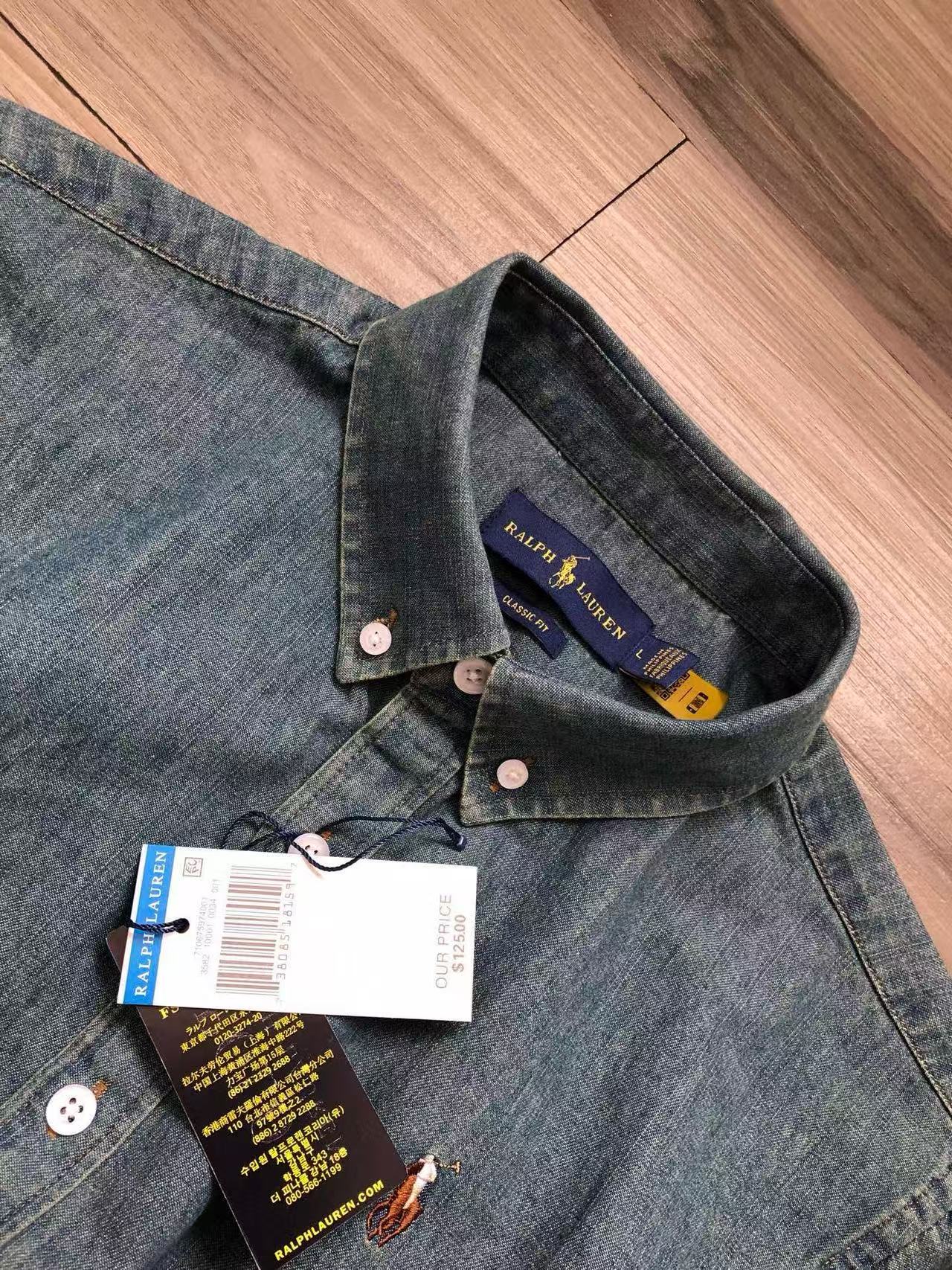 חולצת ג'נס ראלף לורן לו ולך – תמונה 11