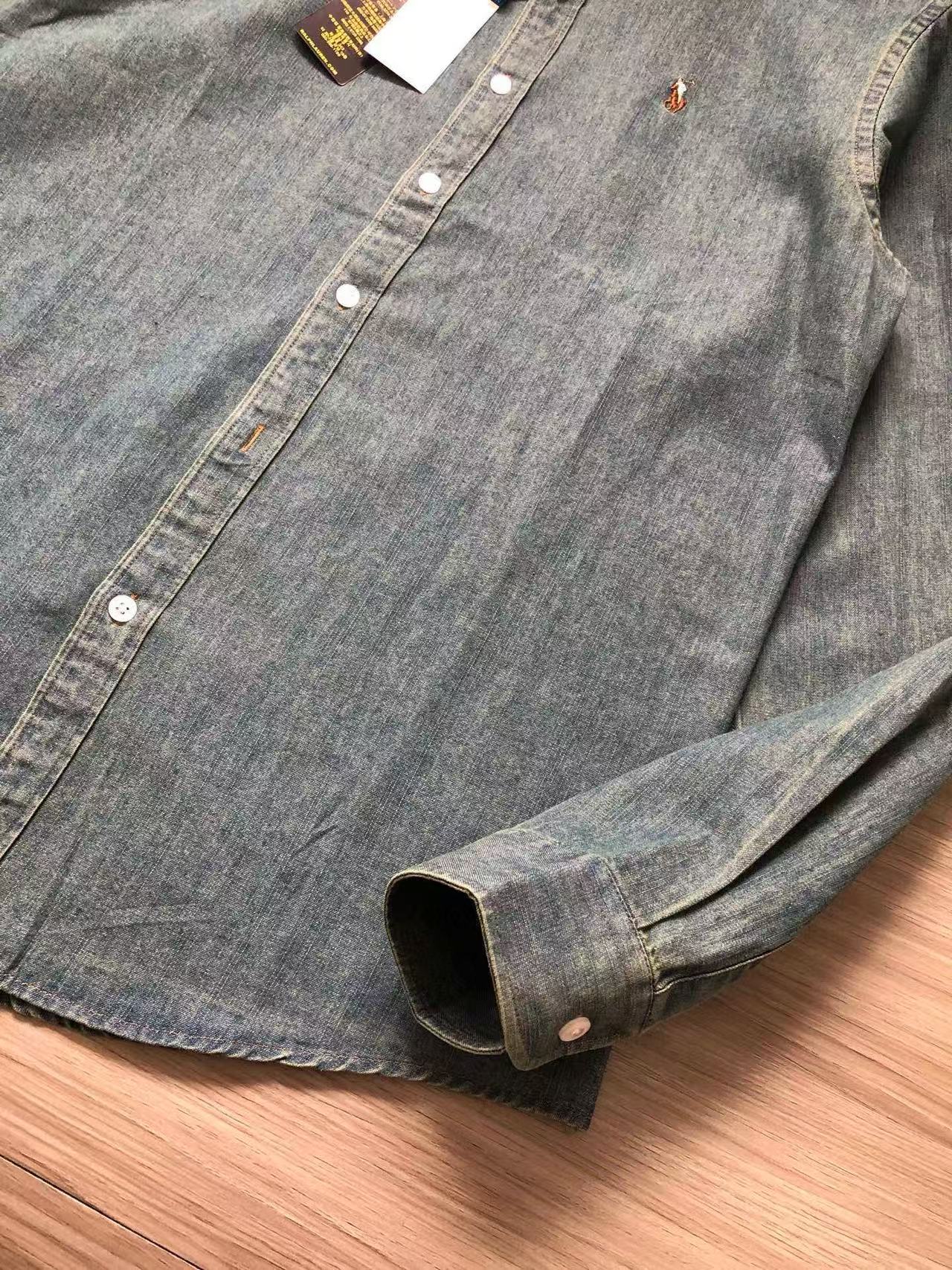 חולצת ג'נס ראלף לורן לו ולך – תמונה 15