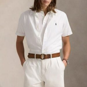 חולצה קצרה מכופתרת ראלף לורן