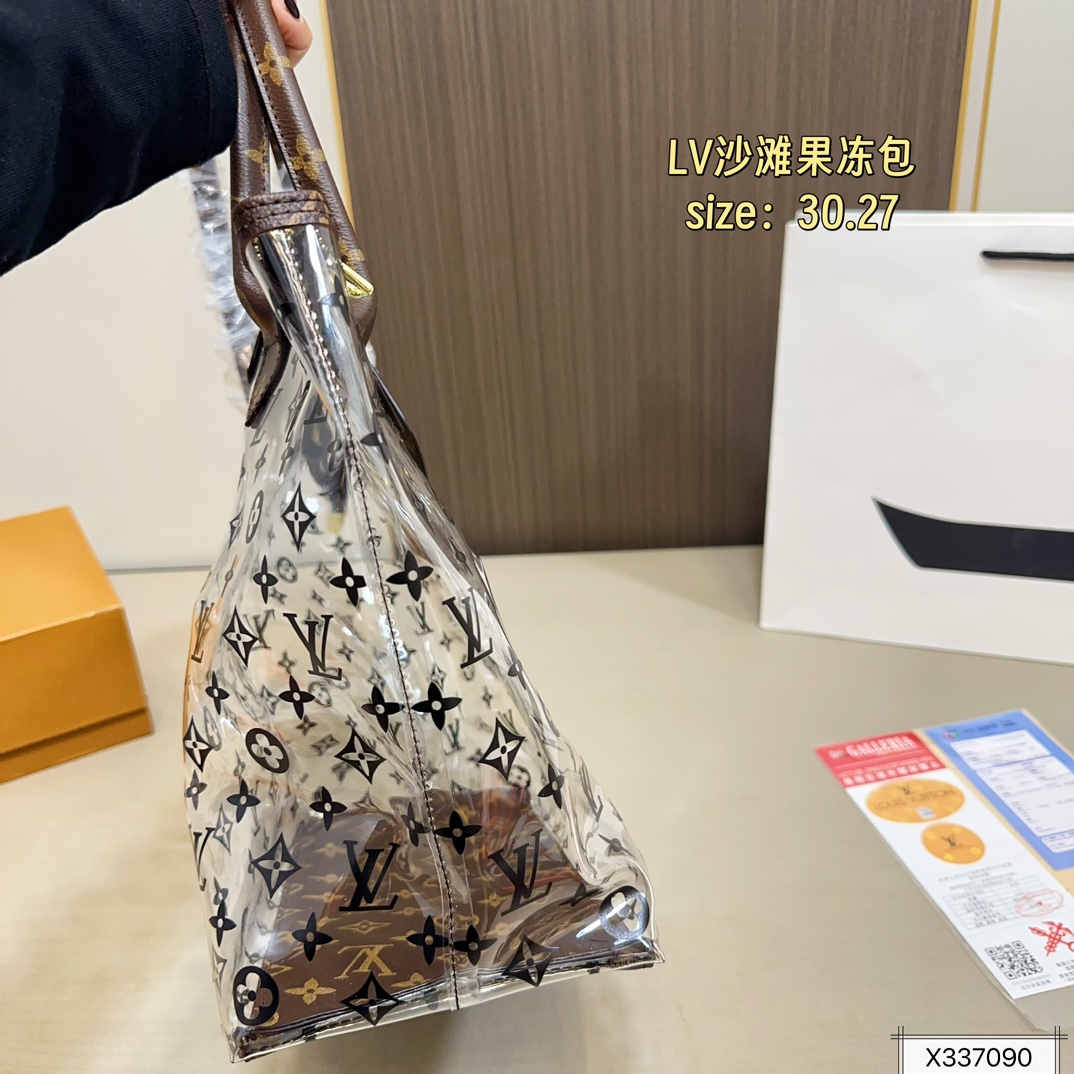 תיק טוטה שקוף לואי ויטון – תמונה 10