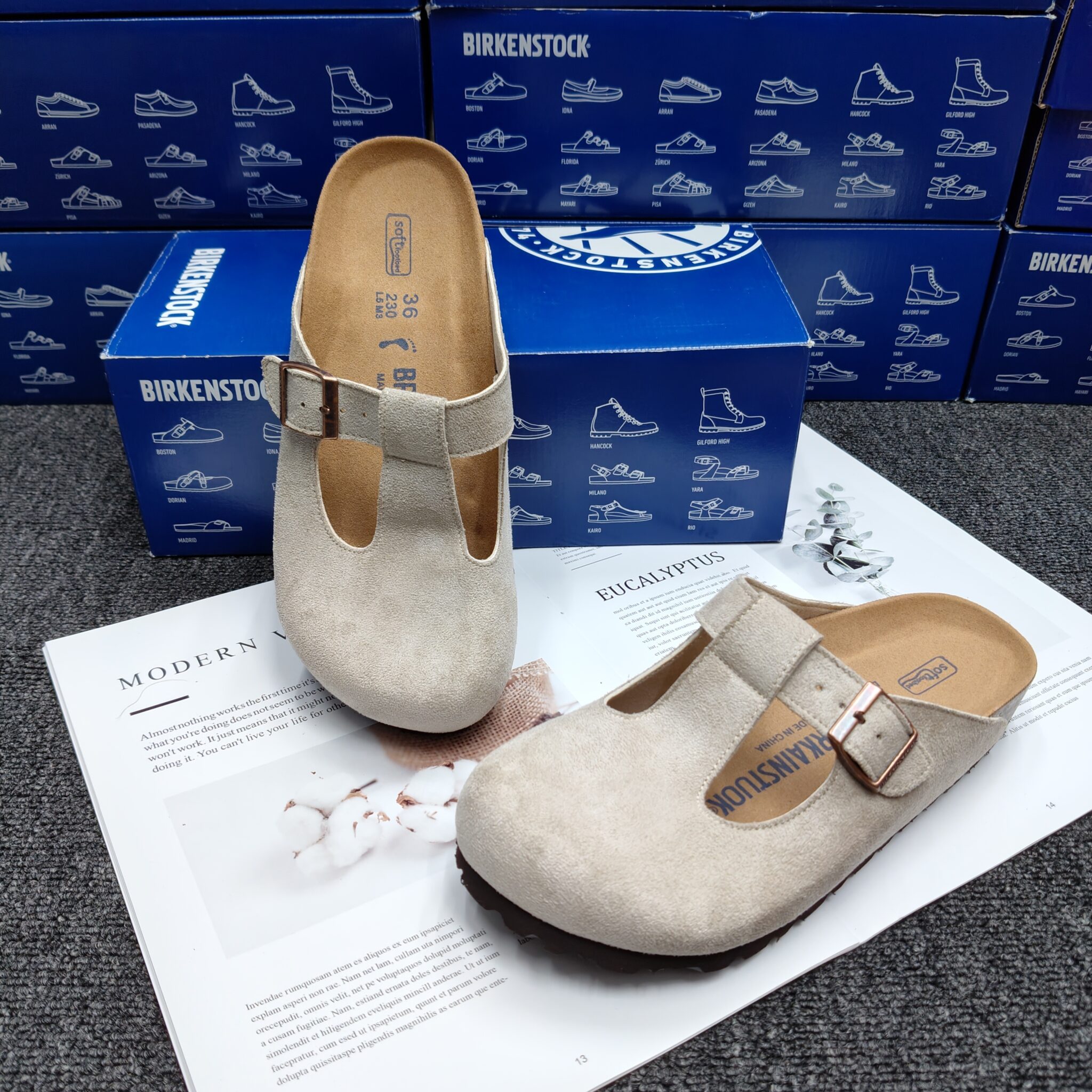 כפכפים בירקנשטוק גדולים וילדים – תמונה 6