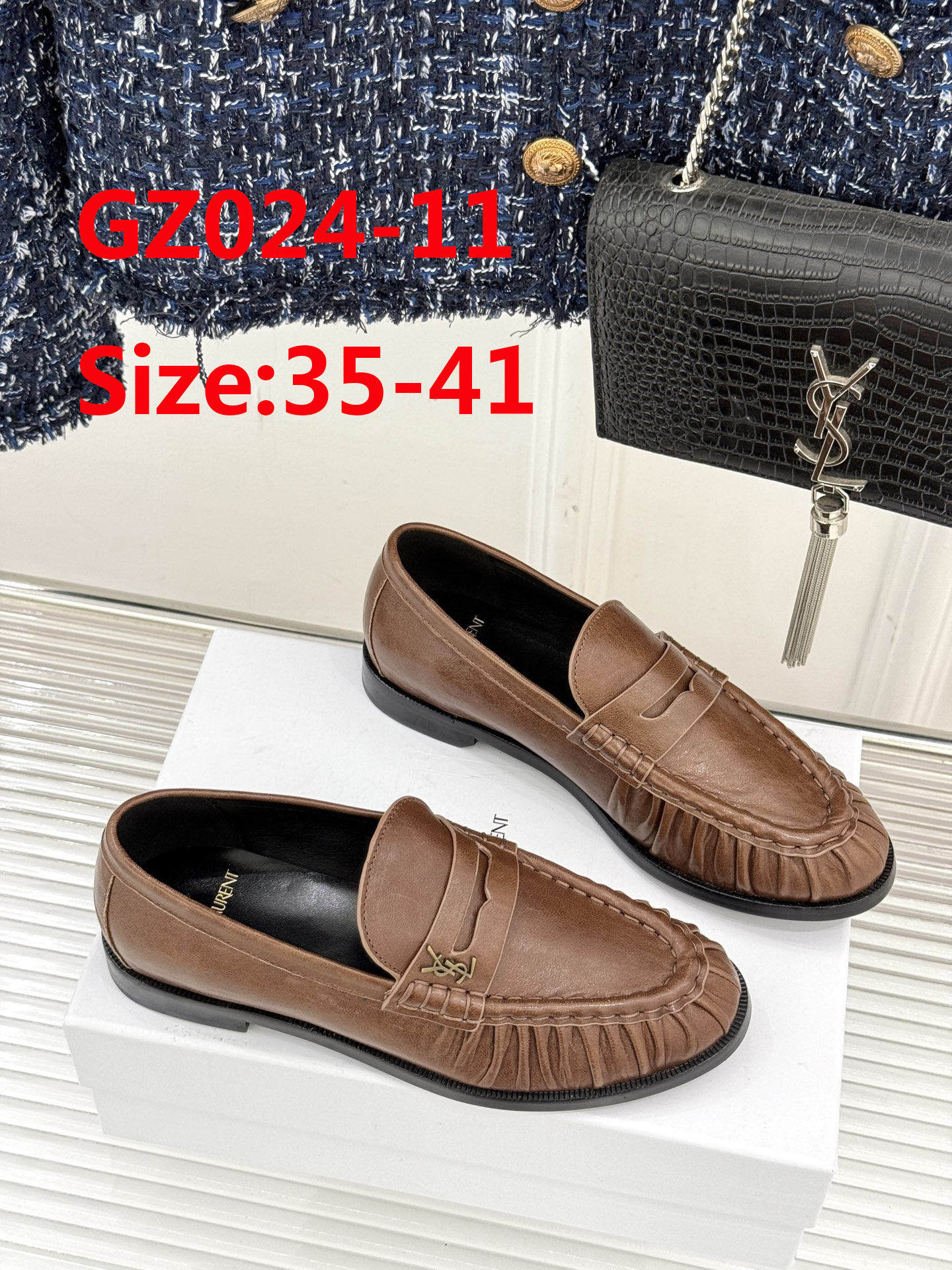 מוקסינים איב סן לורן – תמונה 13