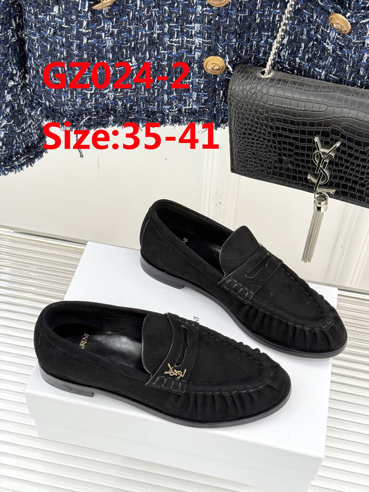 מוקסינים איב סן לורן – תמונה 4