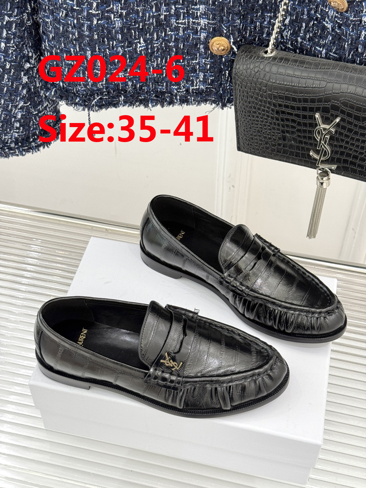 מוקסינים איב סן לורן – תמונה 8