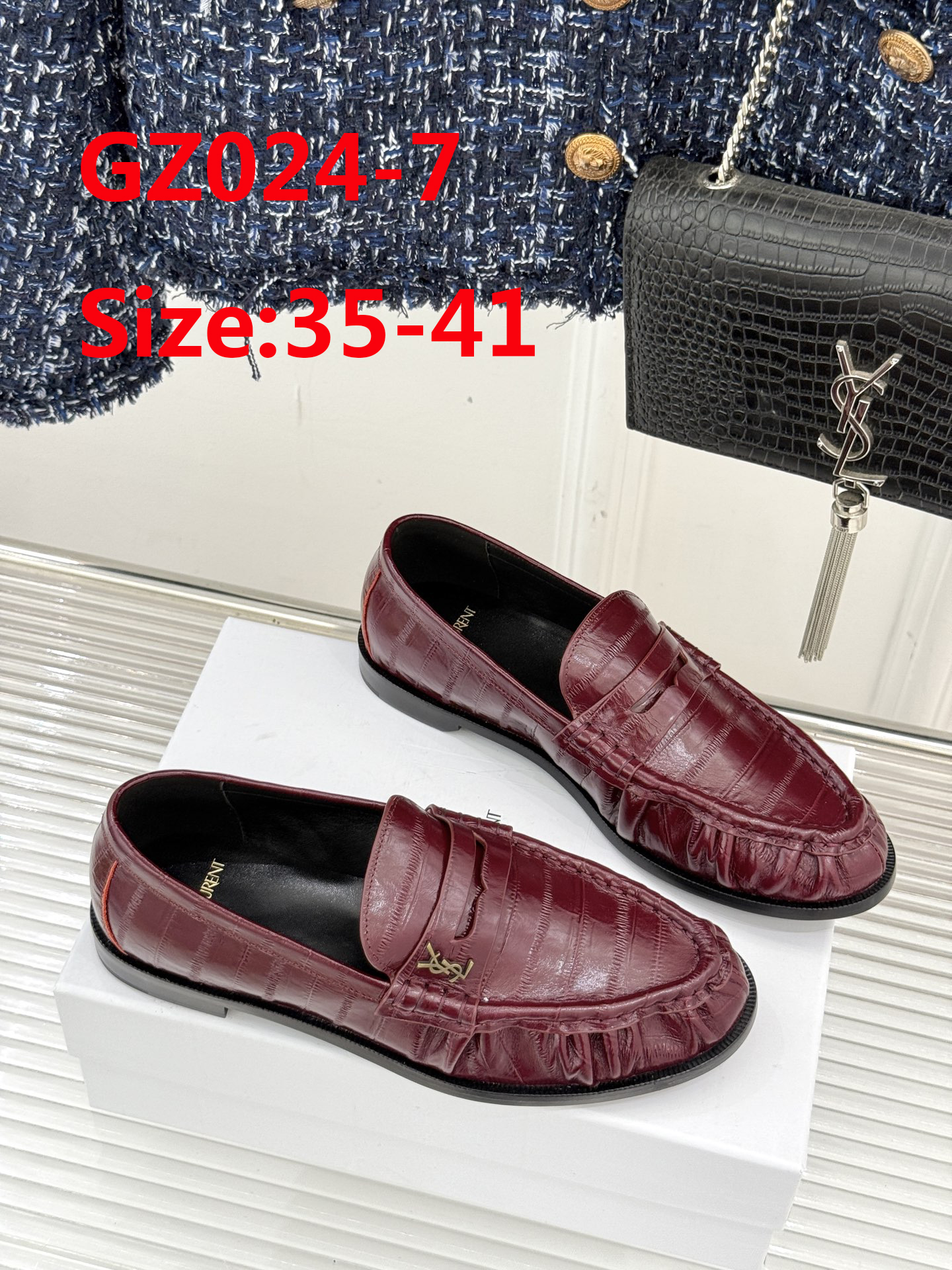 מוקסינים איב סן לורן – תמונה 9